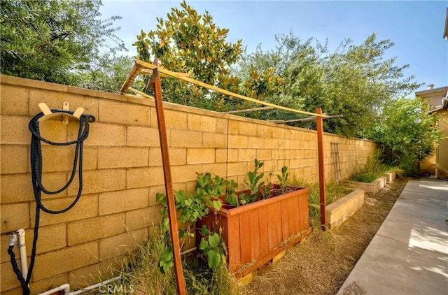 1330 W Marigold Ave, La Habra, CA 90631 - fenced backyard with a vegetable garden