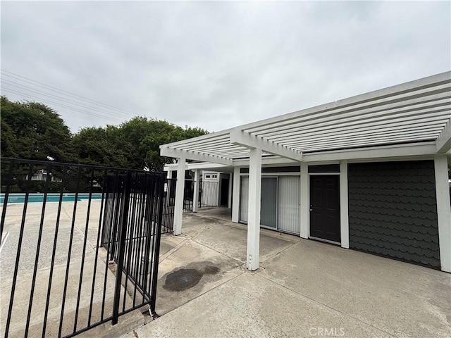 8537 Edgebrook Dr, Garden Grove, CA 92844 - view of patio featuring a pergola and a community pool