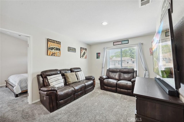 293 Belize Way, Oceanside, CA 92057 - living room with carpet floors, baseboards, and recessed lighting