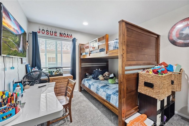 293 Belize Way, Oceanside, CA 92057 - carpeted bedroom featuring baseboards and recessed lighting