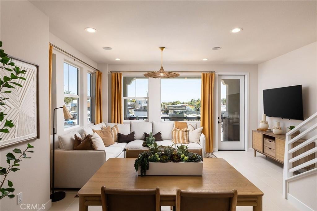 119 N First Ave, Upland, CA 91786 - living area with recessed lighting