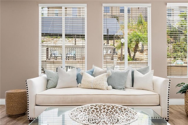 2437 N Eaton Ct, Orange, CA 92867 - sitting room featuring wood finished floors and baseboards