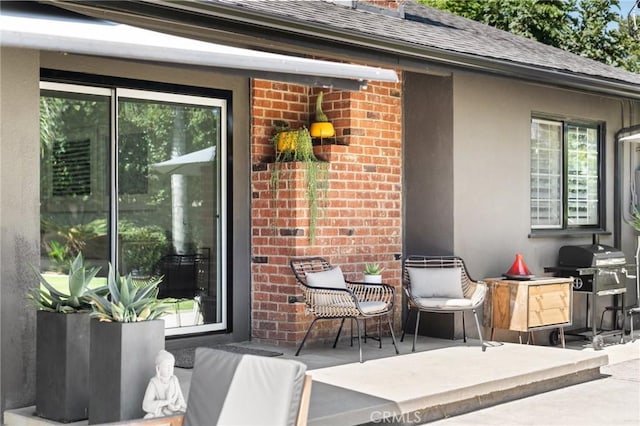 17949 Archwood St, Reseda, CA 91335 - view of patio with area for grilling