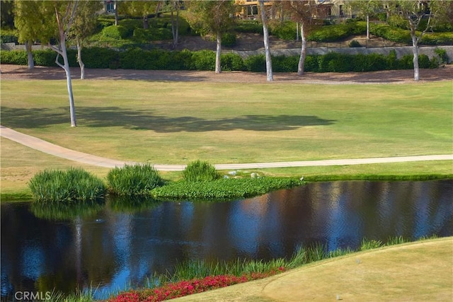 2 Royal Saint George Rd, Newport Beach, CA 92660 - view of property's community featuring a lawn and a water view