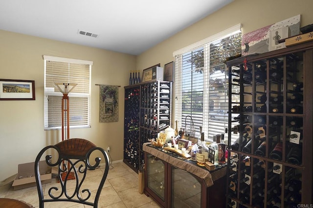 320 Corte Castillo, Chula Vista, CA 91914 - wine area with tile patterned flooring and baseboards
