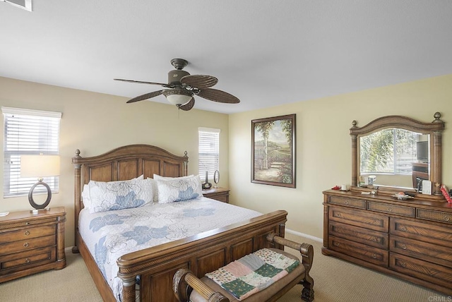 320 Corte Castillo, Chula Vista, CA 91914 - bedroom featuring light carpet, baseboards, and multiple windows
