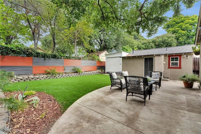 825 E Palm Ave, Monrovia, CA 91016 - view of patio / terrace with an outdoor hangout area
