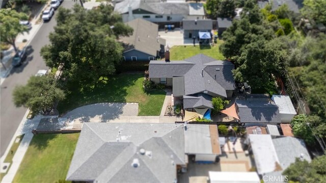 825 E Palm Ave, Monrovia, CA 91016 - aerial perspective of suburban area