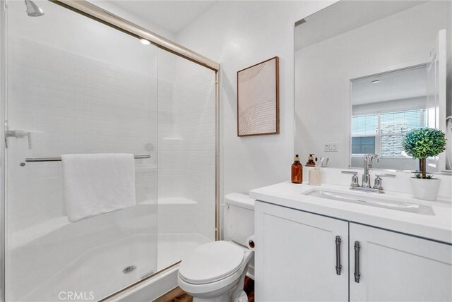 11047 Wander Dr, Rancho Cucamonga, CA 91730 - full bath with toilet, a stall shower, and vanity