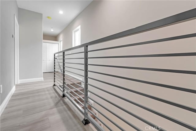 22022 Pioneer Blvd Unit A & B, Hawaiian Gardens, CA 90716 - hall with light wood-type flooring and recessed lighting