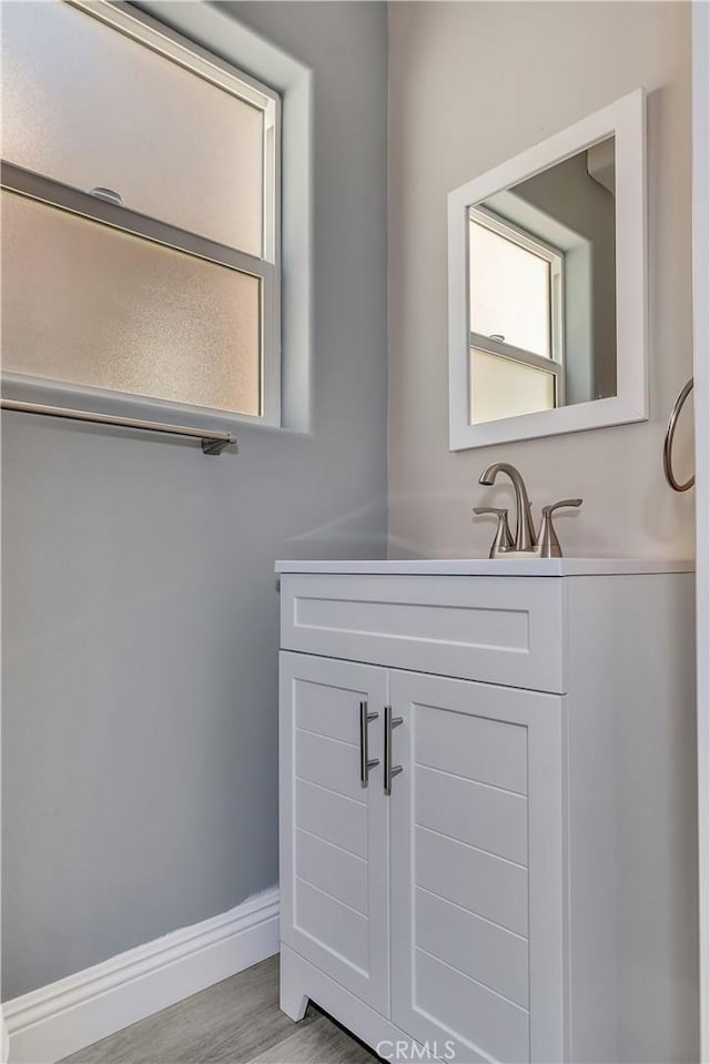 22022 Pioneer Blvd Unit A & B, Hawaiian Gardens, CA 90716 - bathroom with vanity and wood finished floors