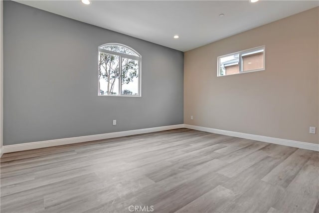 22022 Pioneer Blvd Unit A & B, Hawaiian Gardens, CA 90716 - spare room featuring recessed lighting and light wood-style floors