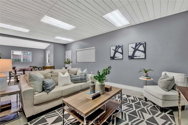 343 W Fletcher Ave, Orange, CA 92865 - living area featuring baseboards
