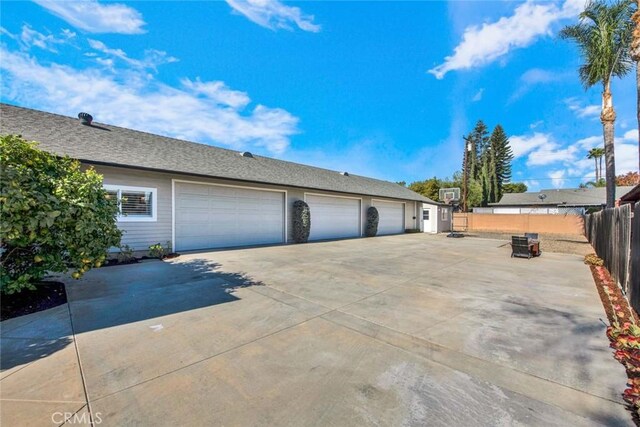 343 W Fletcher Ave, Orange, CA 92865 - view of home's exterior with concrete driveway and a garage