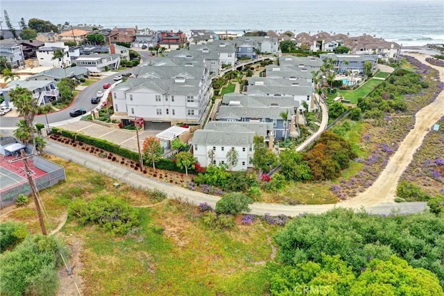 2393 Ocean St, Carlsbad, CA 92008 - aerial view of residential area with a large body of water