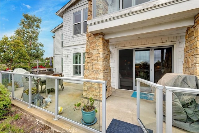 2393 Ocean St, Carlsbad, CA 92008 - view of patio / terrace with a balcony and area for grilling