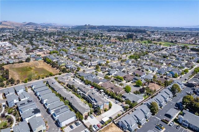 1550 Strawberry Ave, Arroyo Grande, CA 93420 - aerial view of property and surrounding area with nearby suburban area and mountains