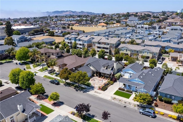 1550 Strawberry Ave, Arroyo Grande, CA 93420 - aerial perspective of suburban area featuring a mountain backdrop