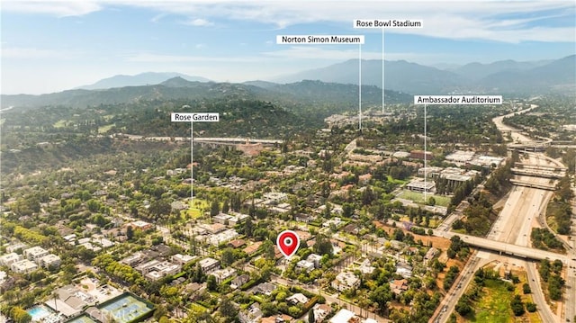 325 W Bellevue Dr, Pasadena, CA 91105 - view of property location with mountains