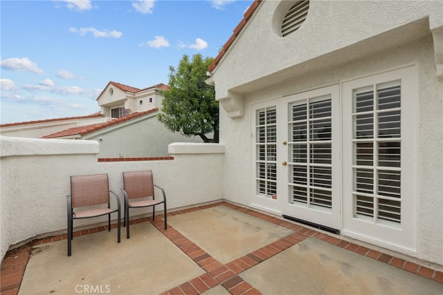 26320 Ivrea Pl, Valencia, CA 91355 - view of patio with a balcony