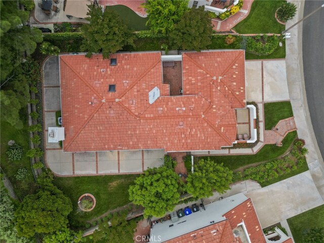 26320 Ivrea Pl, Valencia, CA 91355 - aerial view of property and surrounding area