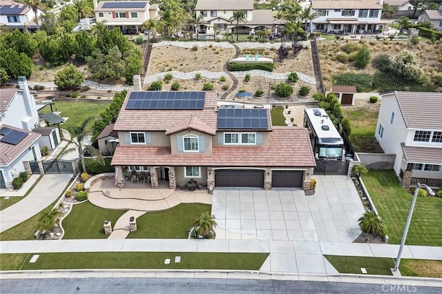 14160 Vai Brothers Dr, Rancho Cucamonga, CA 91739 - aerial perspective of suburban area