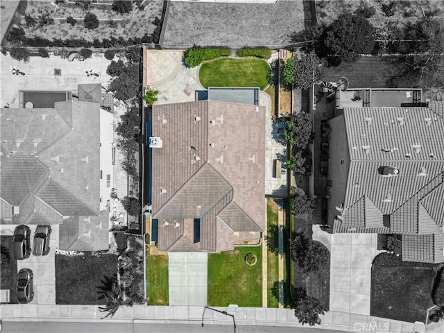 12178 Scenic Vw, Riverside, CA 92505 - aerial view of property and surrounding area featuring property boundaries highlighted