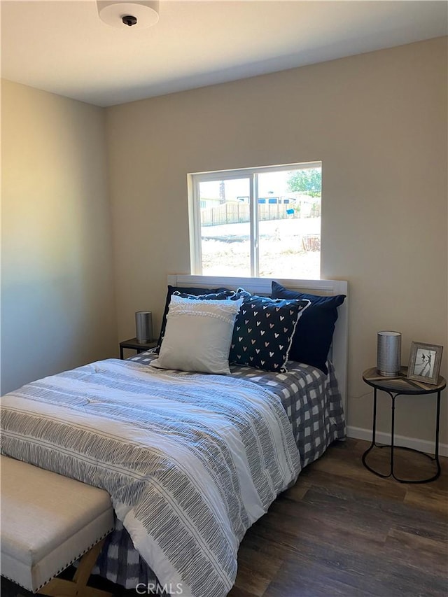 1488 Bille Rd, Paradise, CA 95969 - bedroom with baseboards and wood finished floors