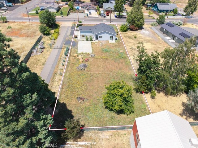 1488 Bille Rd, Paradise, CA 95969 - aerial perspective of suburban area with property boundaries highlighted