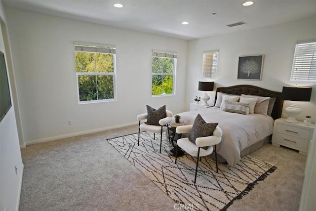 27045 Fairway Ln, Valencia, CA 91381 - bedroom with recessed lighting and carpet flooring