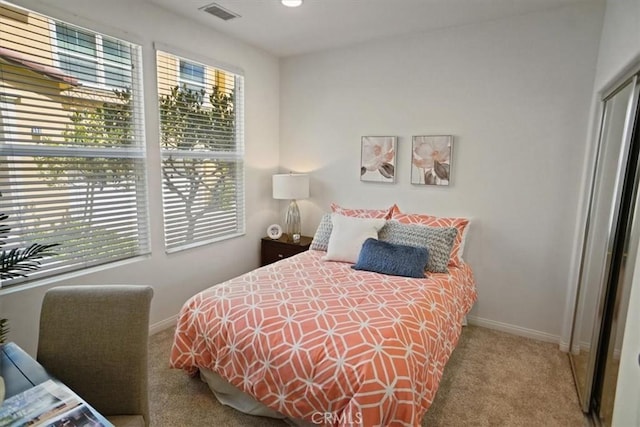 27045 Fairway Ln, Valencia, CA 91381 - carpeted bedroom featuring baseboards and a closet