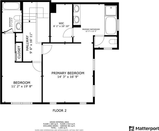 27045 Fairway Ln, Valencia, CA 91381 - view of floor plan / room layout