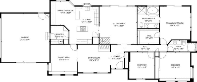 9818 Capulet Ave, Whittier, CA 90603 - home floor plan