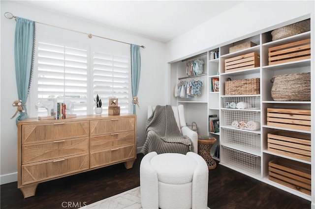 1617 S Beverly Glen Blvd Unit 301, Los Angeles, CA 90024 - sitting room with wood finished floors