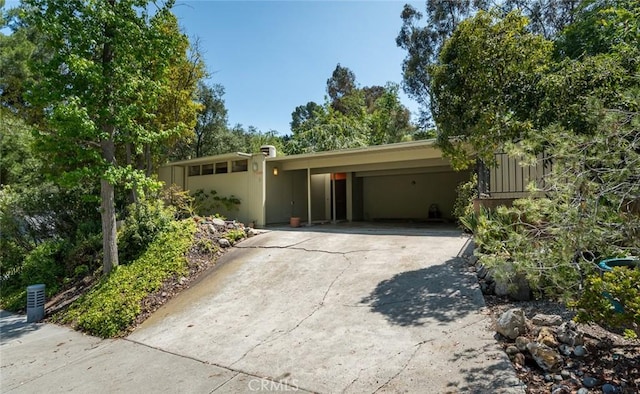 1560 Sheridan, Glendale, CA 91206 - view of front facade with driveway and a carport