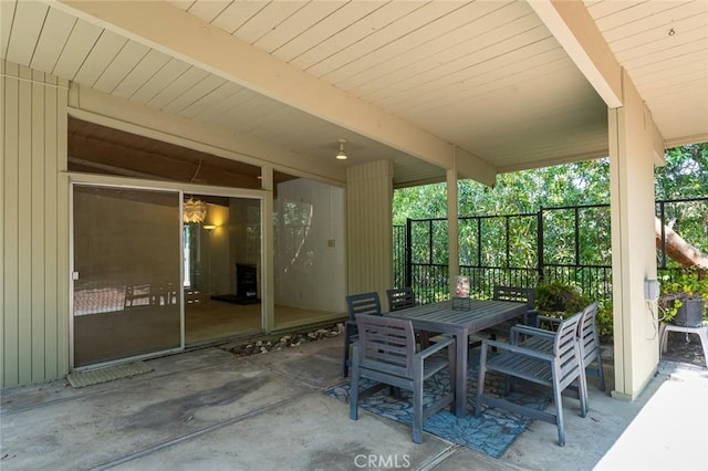 1560 Sheridan, Glendale, CA 91206 - view of patio / terrace featuring outdoor dining space