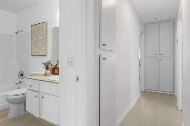 3468 Los Mochis Way, Oceanside, CA 92056 - corridor featuring a sink and baseboards