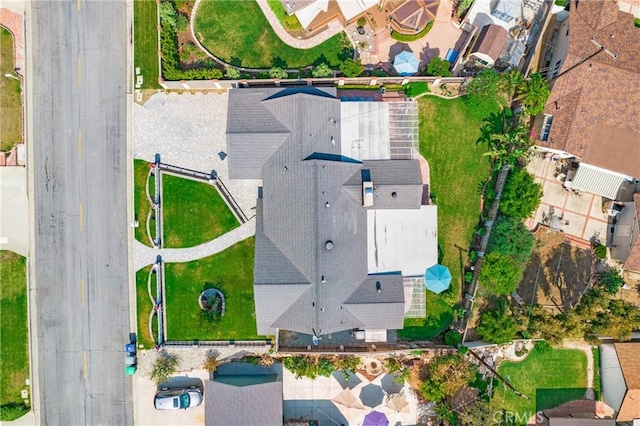 210 View Dr, La Habra, CA 90631 - drone / aerial view