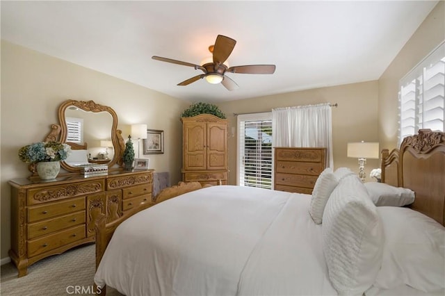 210 View Dr, La Habra, CA 90631 - bedroom featuring a ceiling fan