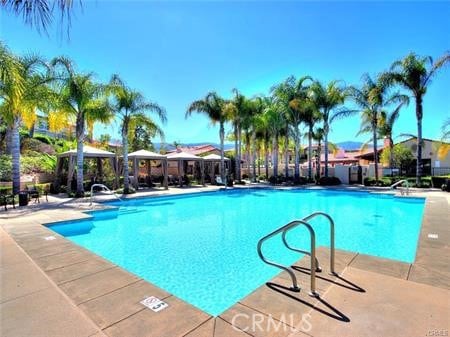 4304 Owens St Unit 102, Corona, CA 92883 - community pool featuring a gazebo