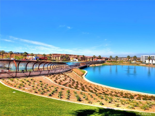 4304 Owens St Unit 102, Corona, CA 92883 - view of pool featuring a water view
