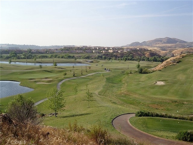 4304 Owens St Unit 102, Corona, CA 92883 - view of property's community with a water and mountain view and golf course view