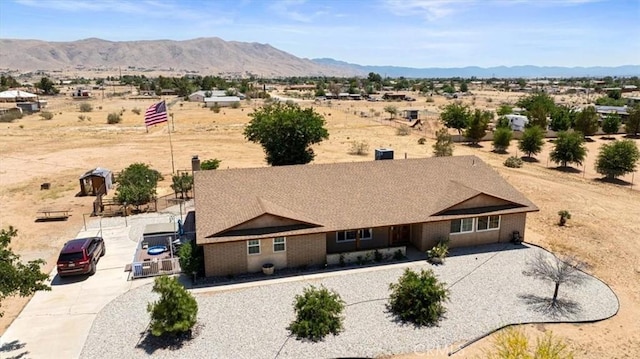 22025 Del Oro Rd, Apple Valley, CA 92308 - view of rural area with mountains and a desert landscape