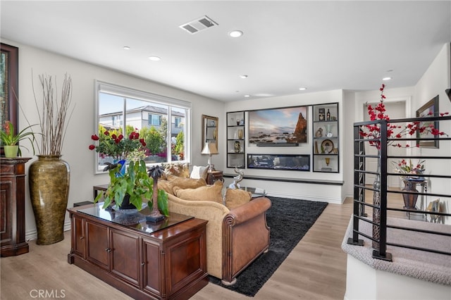 36275 Firelight Cir, Wildomar, CA 92595 - living room with light wood-style flooring and recessed lighting