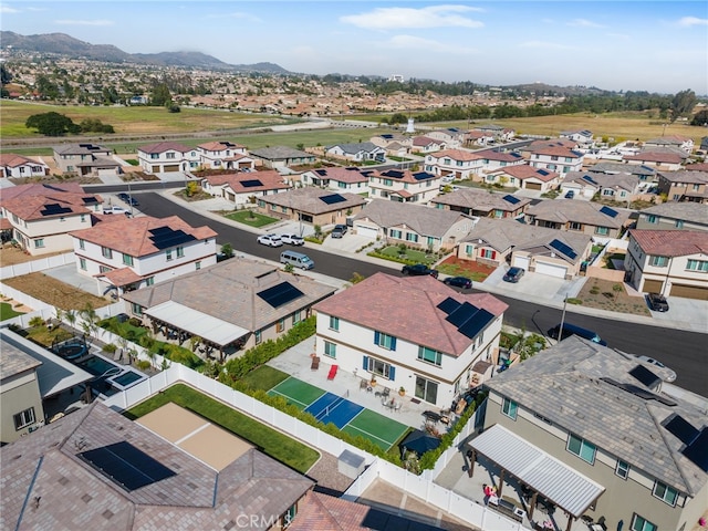 36275 Firelight Cir, Wildomar, CA 92595 - aerial view of residential area with a mountainous background