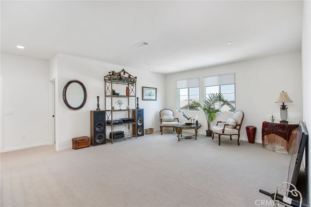 36275 Firelight Cir, Wildomar, CA 92595 - sitting room with carpet and recessed lighting