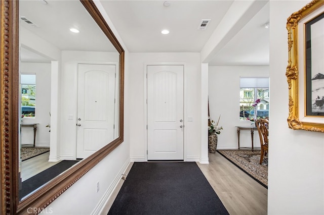 36275 Firelight Cir, Wildomar, CA 92595 - foyer with wood finished floors and recessed lighting