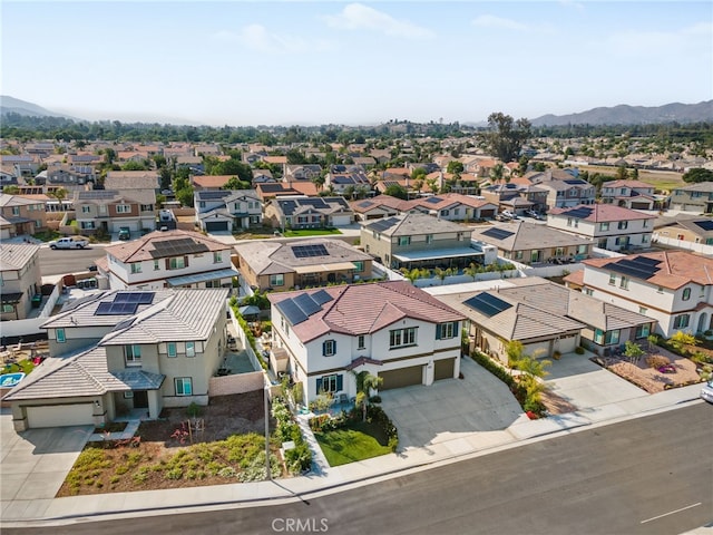 36275 Firelight Cir, Wildomar, CA 92595 - aerial view of residential area featuring a mountain backdrop