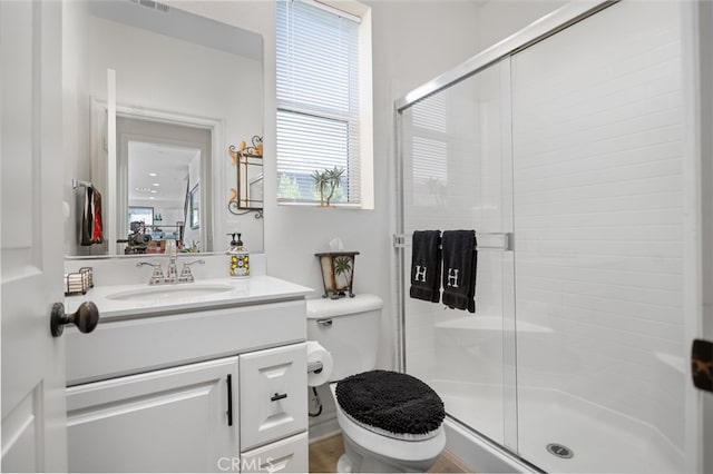 36275 Firelight Cir, Wildomar, CA 92595 - bathroom featuring vanity and a stall shower