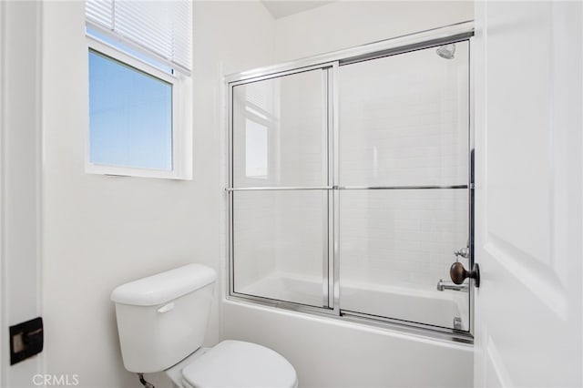 36275 Firelight Cir, Wildomar, CA 92595 - bathroom featuring enclosed tub / shower combo and toilet